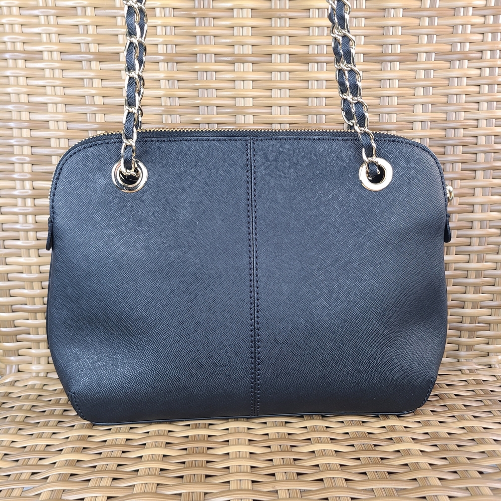 Dkny Black Crossbody Rectangular Shoulder Bag Saf… - image 5